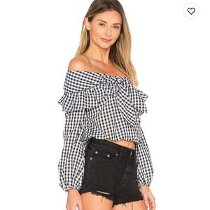 Lovers + Friends Gingham Top